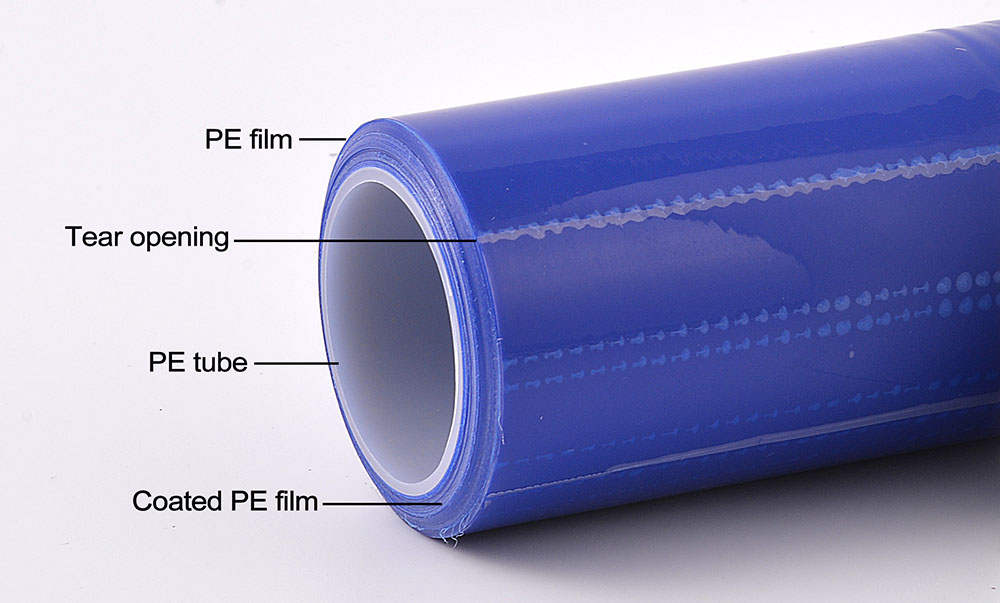 6 Inch Disposable Clean Room PE Sticky Roller