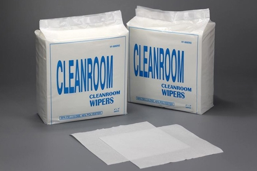 0609 nonwoven fabric 6*6 dust free wiper for cleanroom